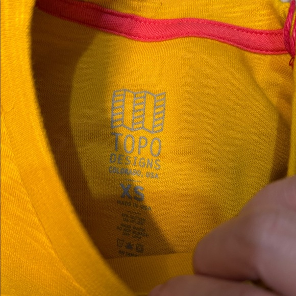TOPO NWT Heavyweight Long sleeve Pocket Tee. XS/S - Picture 3 of 7